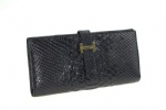 customs leather wallet