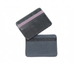 Mens Genuine Leather Travel Slim RFID Card Holder